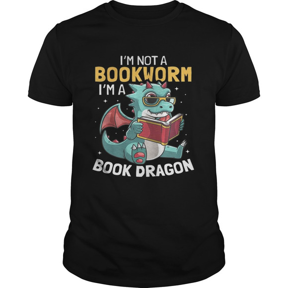 Other - Kids Book Dragon With Wings Bookworm Funny For Kids Shirt